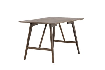 Kaseidon Rektangulärt Matbord 120 cm i Trä med Valnötsutseende - Brun - Möbler - Bord