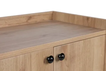 Kastelas Sidobord 70 cm - Natur/Svart - Möbler - Bord