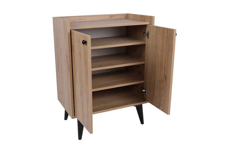 Kastelas Sidobord 70 cm - Natur/Svart - Möbler - Bord