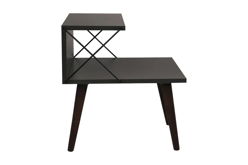 Kaysie Sängbord 50 cm, Antracit