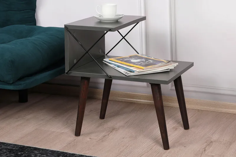 Kaysie Sängbord 50 cm - Antracit - Möbler - Bord