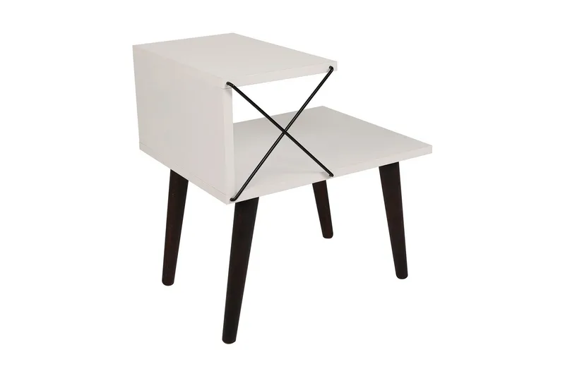 Kaysie Sängbord 50 cm - Vit - Möbler - Bord