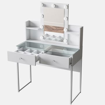 Keldan Sminkbord 90x136,8x40 cm - Vit - Möbler - Bord
