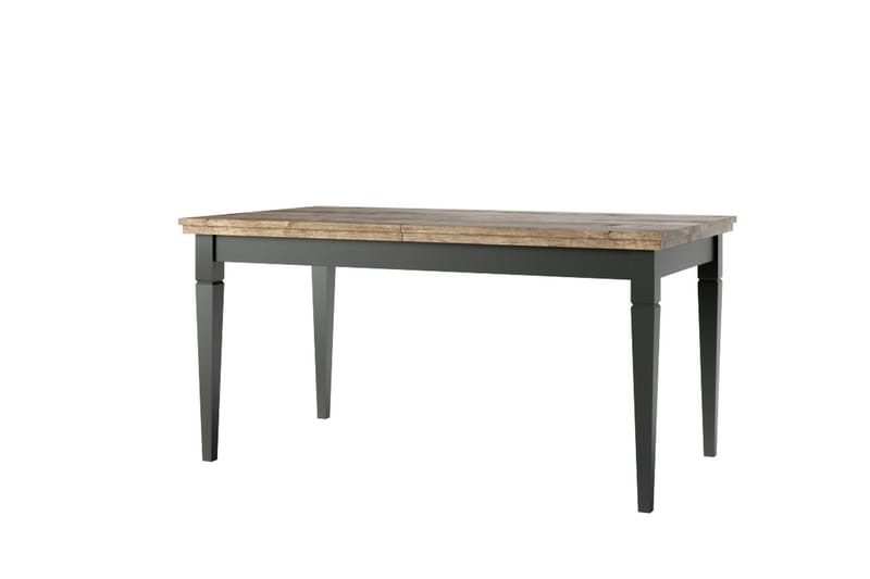KENSTONE Förlängningsbart Matbord 160 cm Khaki/Natur - Bord - Matbord & köksbord
