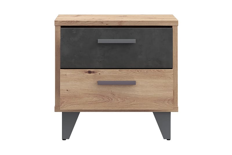 Kocherinovo Sängbord 42x50 cm - Brun/Grå - Möbler - Bord