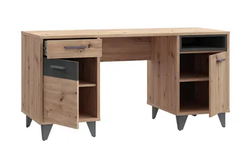 Kocherinovo Skrivbord 150 cm - Brun/Grå - Möbler - Bord