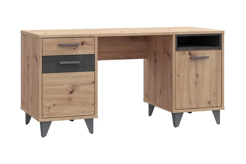 Kocherinovo Skrivbord 150 cm - Brun/Grå - Möbler - Bord