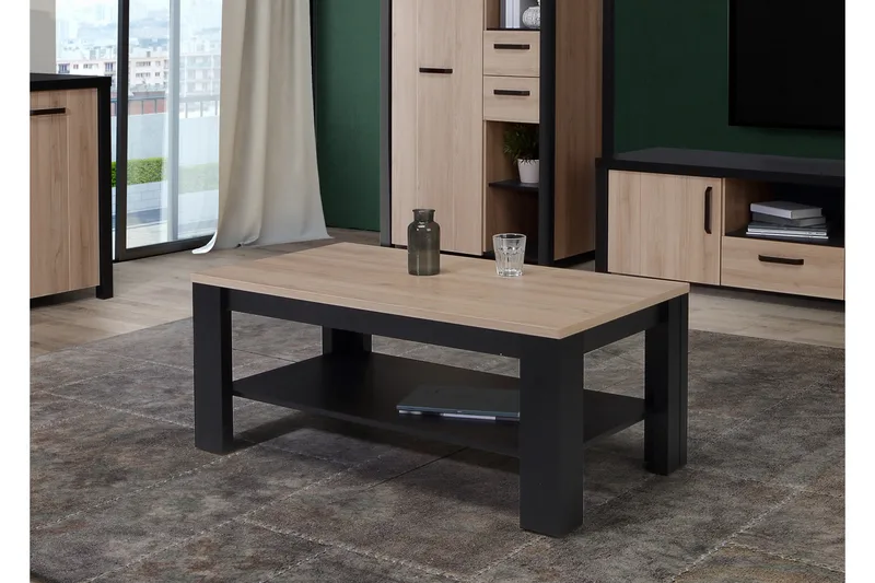 Konitsa Soffbord 110 cm - Brun/Svart - Möbler - Bord