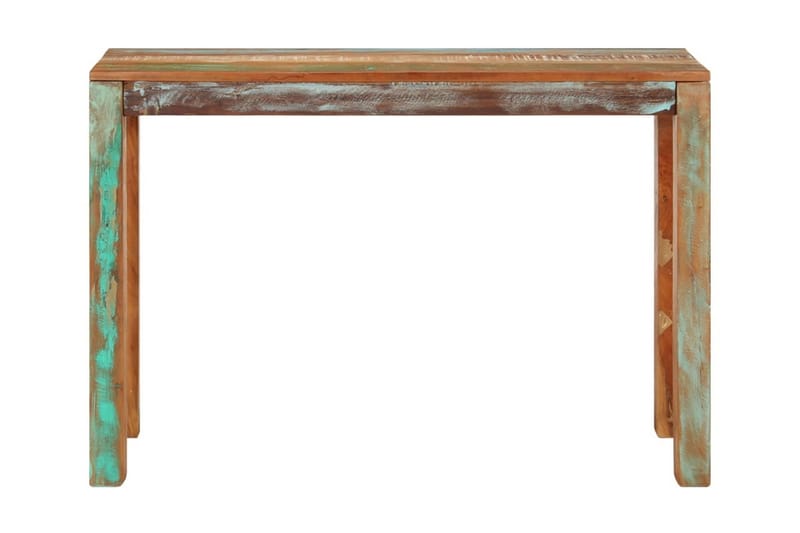 Konsolbord 110x35x76 cm massivt återvunnet trä - Flerfärgad - Möbler - Bord