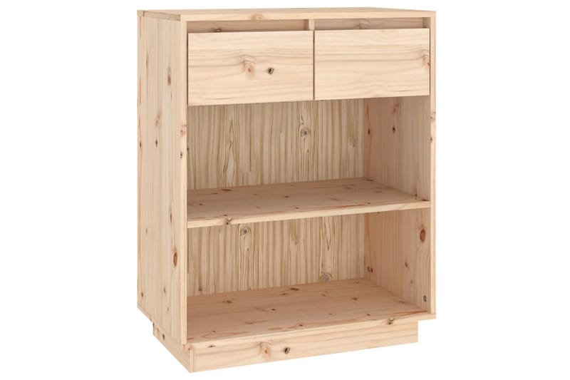 Konsolbord 60x34x75 cm massiv furu - Brun - Möbler - Bord
