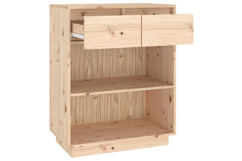 Konsolbord 60x34x75 cm massiv furu - Brun - Möbler - Bord