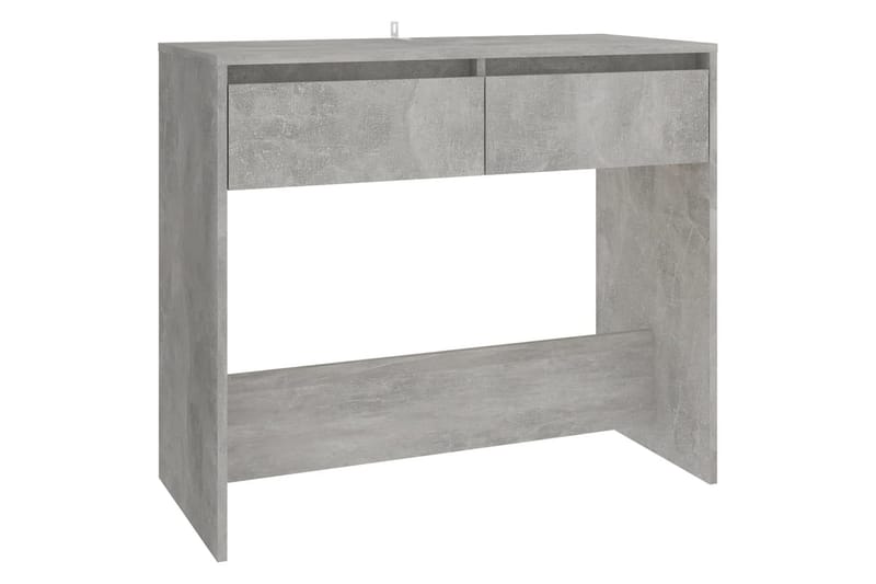 Konsolbord betonggrå 89x41x76,5 cm stål - Grå - Hallbord - Bord - Avlastningsbord & konsolbord