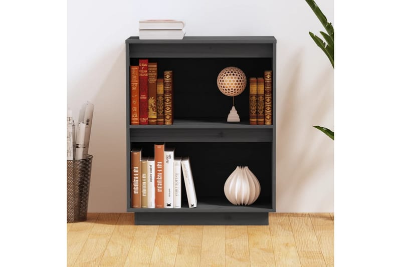 Konsolbord grå 60x34x75 cm massiv furu - Grå - Möbler - Bord