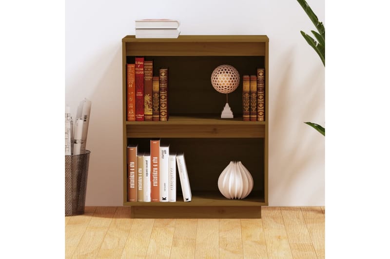 Konsolbord honungsbrun 60x34x75 cm massiv furu - Brun - Möbler - Bord