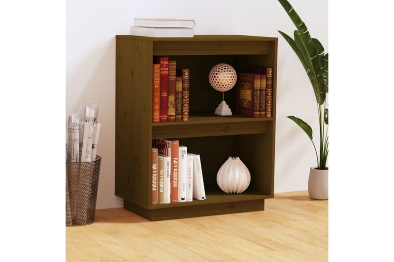 Konsolbord honungsbrun 60x34x75 cm massiv furu - Brun - Möbler - Bord