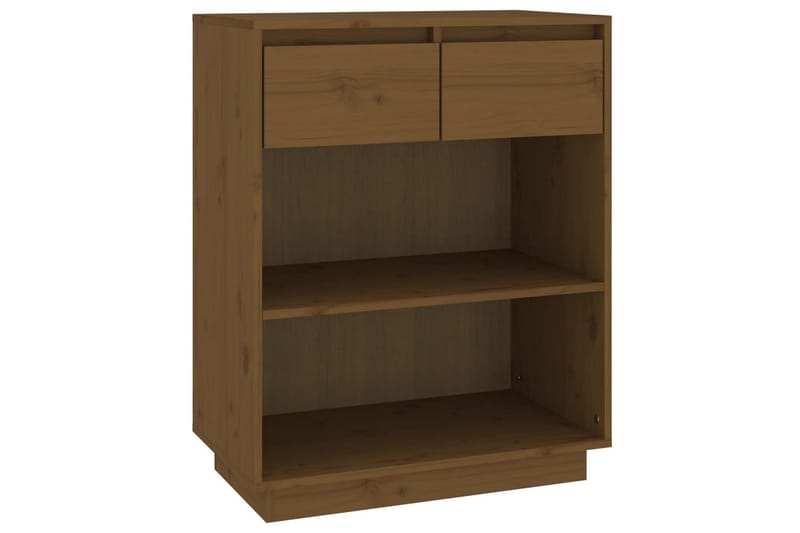 Konsolbord honungsbrun 60x34x75 cm massiv furu - Brun - Möbler - Bord