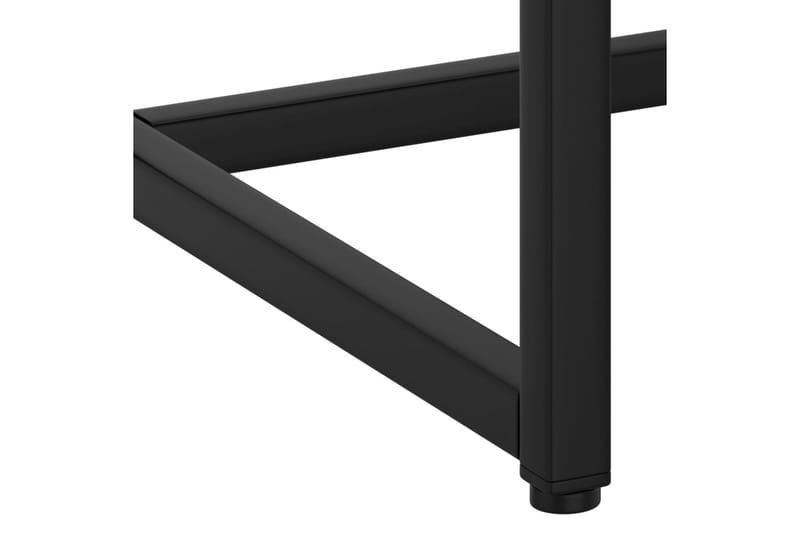 Konsolbord svart 72x35x75 cm stål - Svart - Hallbord - Bord - Avlastningsbord & konsolbord