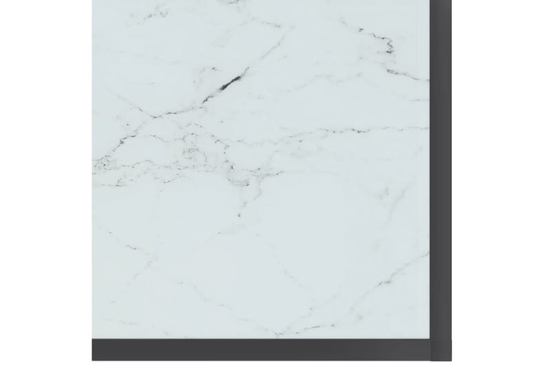 Konsolbord vit 180x35x75,5 cm härdat glas - Vit - Möbler - Bord