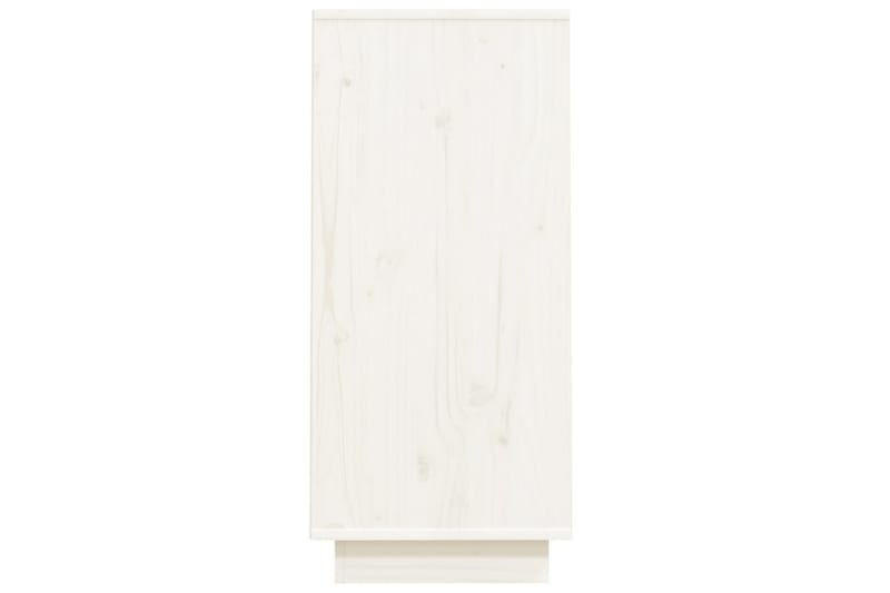 Konsolbord vit 60x34x75 cm massiv furu - Vit - Möbler - Bord