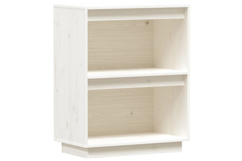 Konsolbord vit 60x34x75 cm massiv furu - Vit - Möbler - Bord