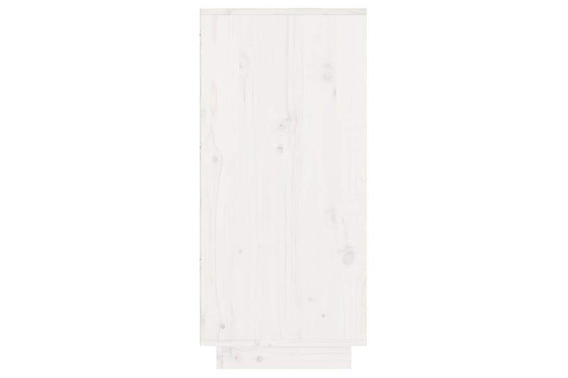 Konsolbord vit 60x34x75 cm massiv furu - Vit - Möbler - Bord