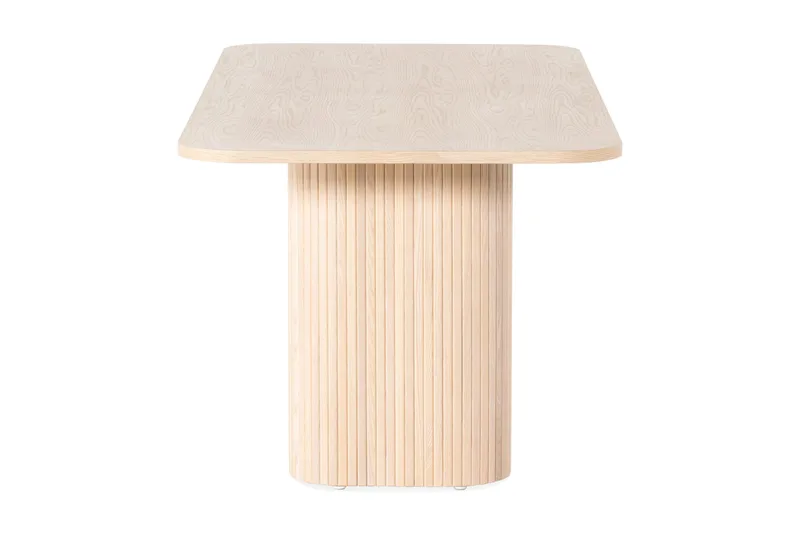 Kopparbo Matbord 200 cm - Ljust vitlaserat ekträ - Möbler - Bord