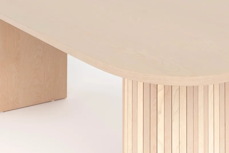 Kopparbo Matbord 240 cm - Ljust vitlaserat ekträ - Möbler - Bord