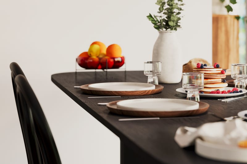Kopparbo Matbord 240cm - Svart trä - Möbler - Bord