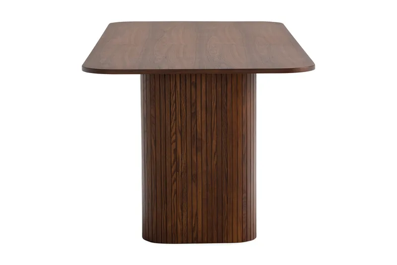 Kopparbo Rektangulärt Matbord 200 cm - Mörkbrunt / Valnöt / Trä - Möbler - Bord