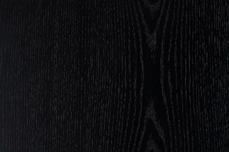 Kopparbo Runt Matbord i trä 130 cm - Svart / Ribbad - Möbler - Bord