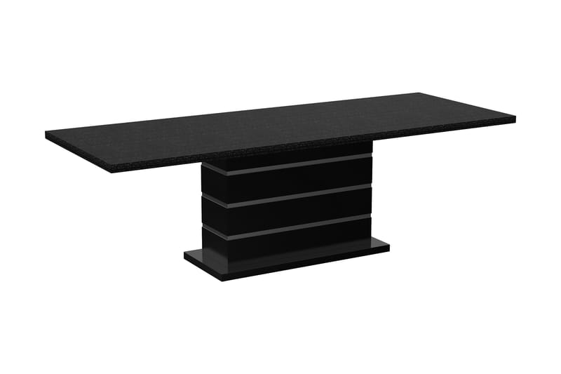 KULMBACH Förlängningsbart Matbord 200/240 cm Svart - Bord - Matbord & köksbord