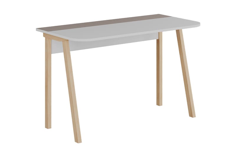 LANDAR Skrivbord 120x75x120 cm Ljusbrun - Bord - Skrivbord