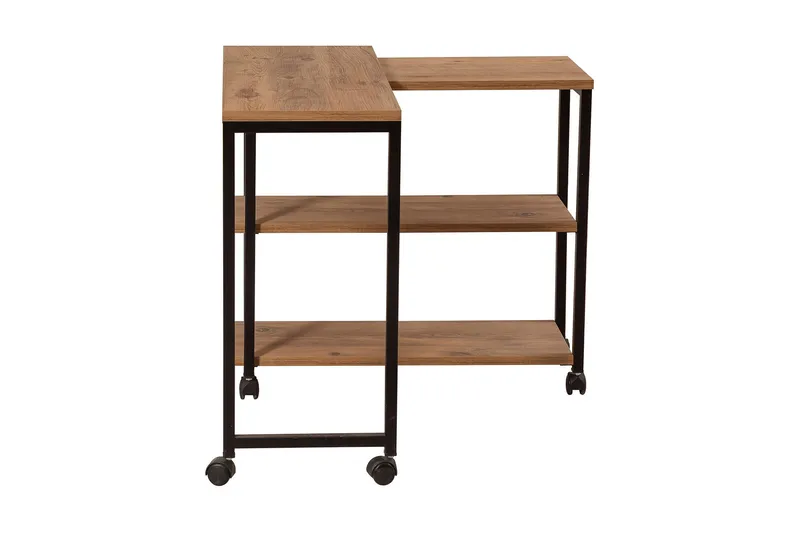 Lantenot Sidobord 76 cm - Natur/Svart - Möbler - Bord