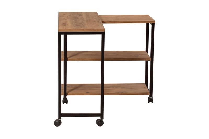 Lantenot Sidobord 76 cm - Natur/Svart - Möbler - Bord