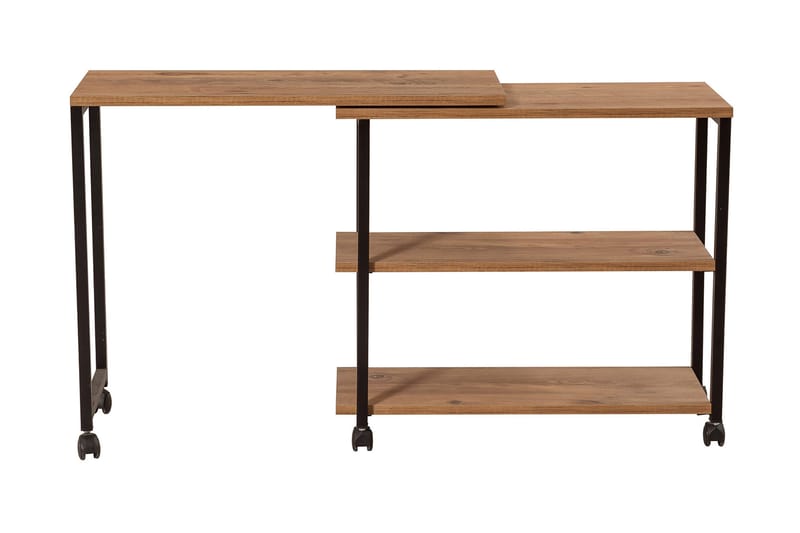 Lantenot Sidobord 76 cm - Natur/Svart - Möbler - Bord