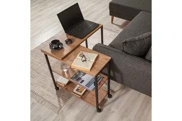 Lantenot Sidobord 76 cm - Natur/Svart - Möbler - Bord