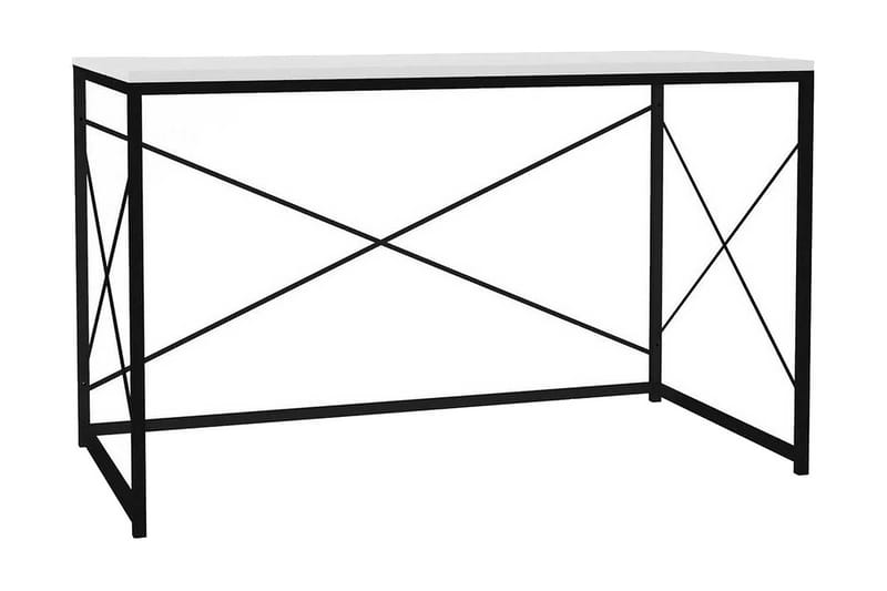 LAVIDO Skrivbord 121x72x121 cm Vit - Möbler - Bord
