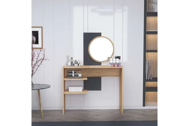 Laxman Sminkbord 96 cm - Blå/Antracit - Möbler - Bord