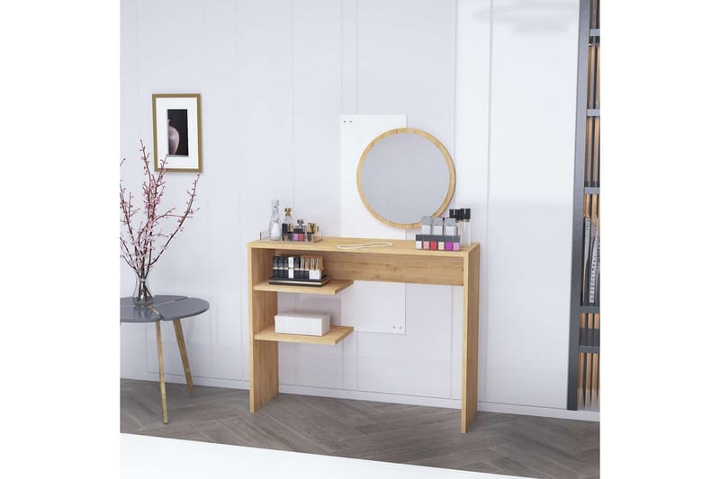 Laxman Sminkbord 96 cm - Blå/Vit - Möbler - Bord