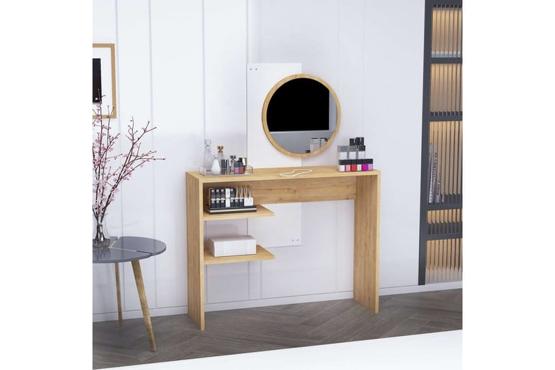 Laxman Sminkbord 96 cm - Blå/Vit - Möbler - Bord