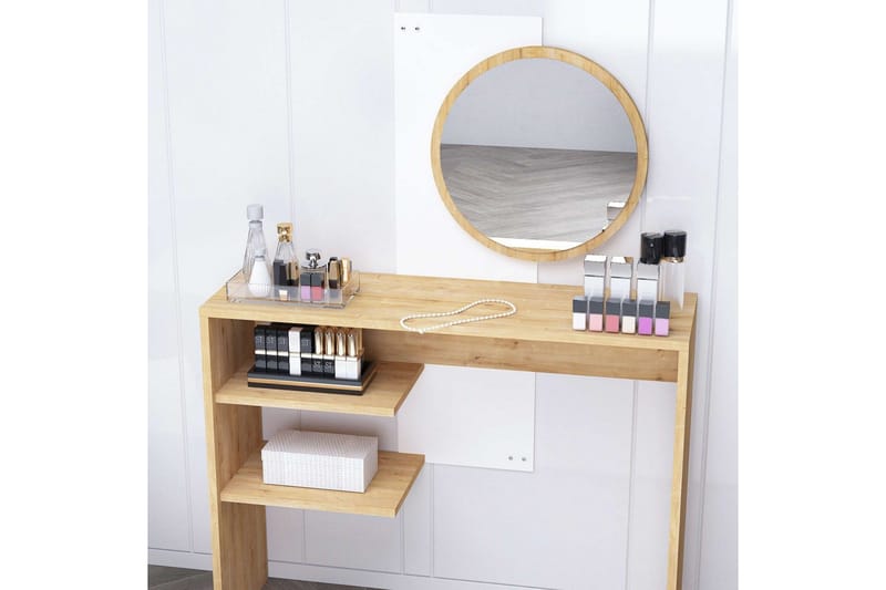 Laxman Sminkbord 96 cm - Blå/Vit - Möbler - Bord
