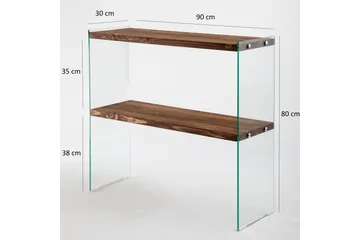Legenrisk Avlastningsbord 90 cm - Valnöt - Möbler - Bord
