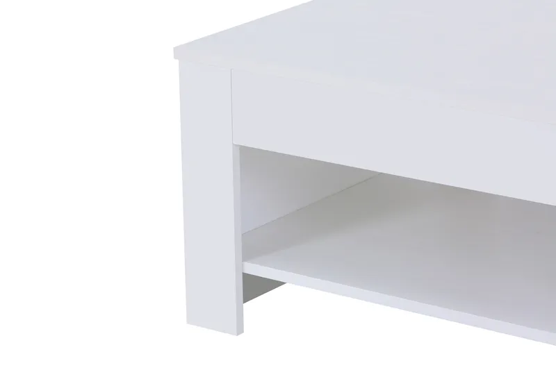 Legionary Höjbart Soffbord 100 cm - Rektangulär/Vit - Möbler - Bord