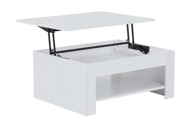 Legionary Höjbart Soffbord 100 cm - Rektangulär/Vit - Möbler - Bord