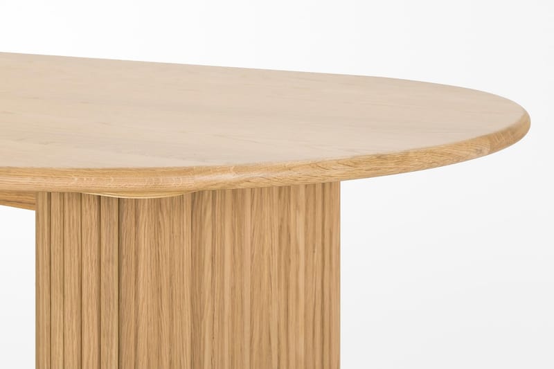 LENOIR Ovalt Matbord 220 cm Natur - Möbler - Bord