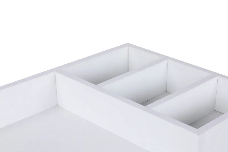 Levents Sminkbord 100 cm - Vit/Svart - Möbler - Bord