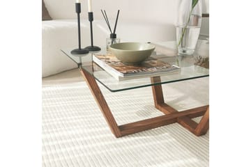 Liepene Soffbord 105x35x105 cm - Brun - Möbler - Bord