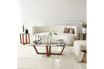 Liepene Soffbord 105x35x105 cm - Brun - Möbler - Bord
