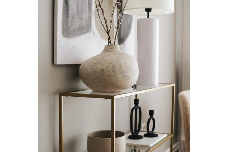 Lychester Avlastningsbord 100 cm - Guld - Möbler - Bord