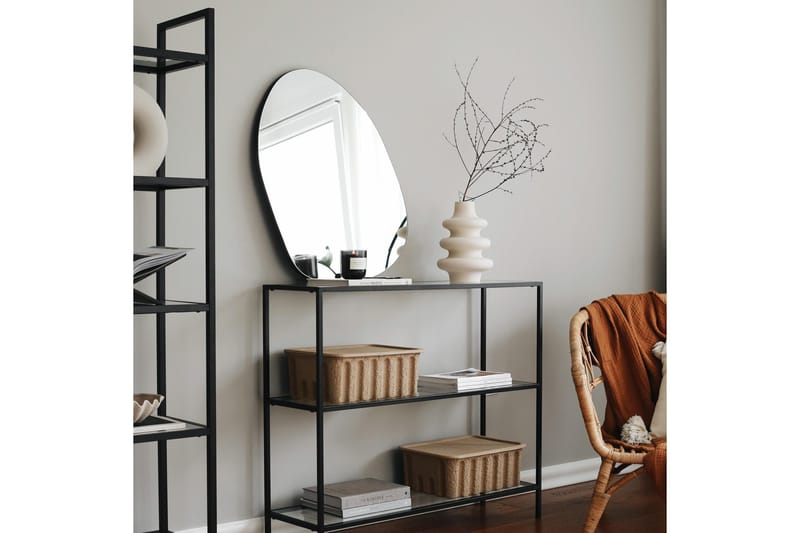 Lychester Avlastningsbord 100 cm - Svart - Möbler - Bord